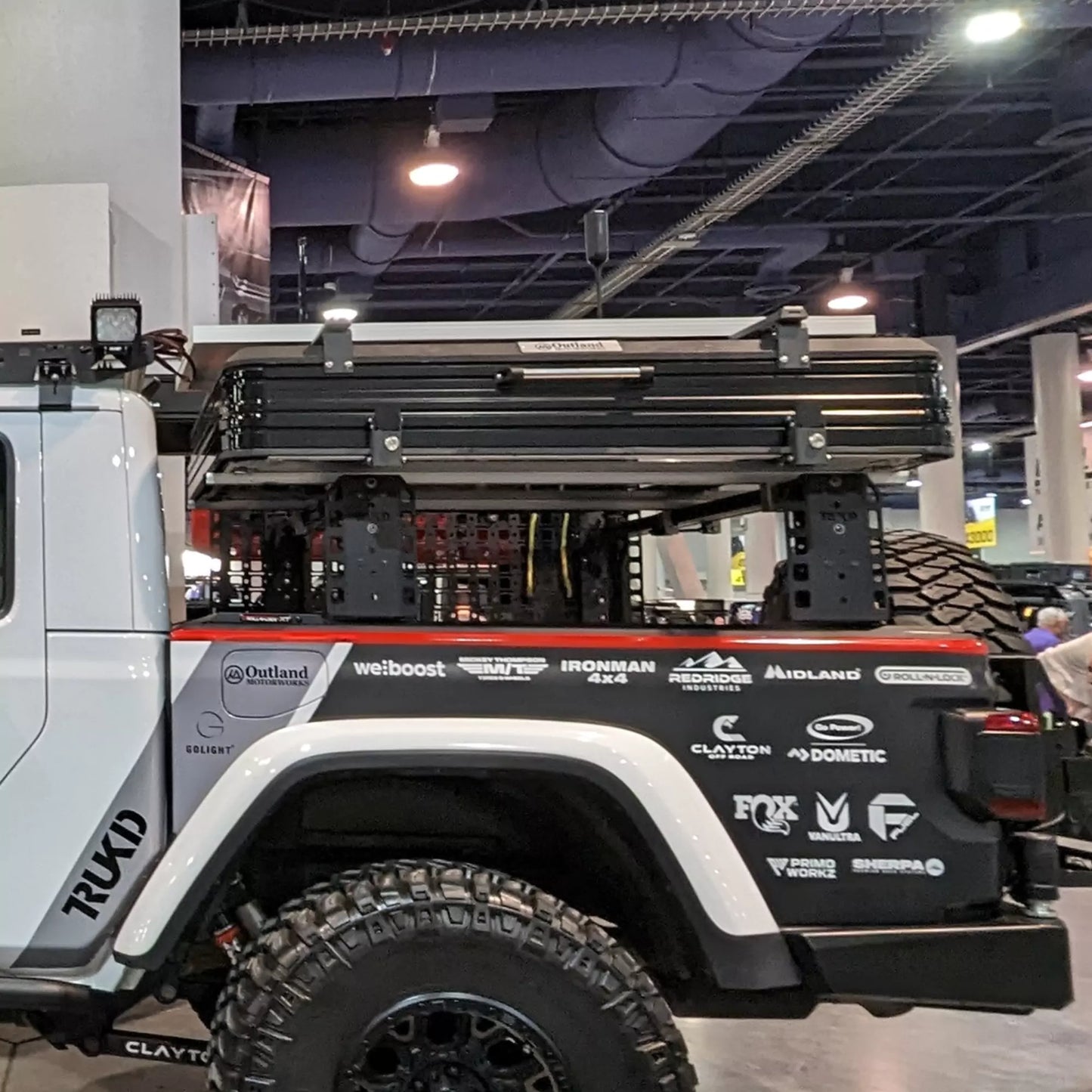 TRUKD T Series Overlander Bed Rack Configuration