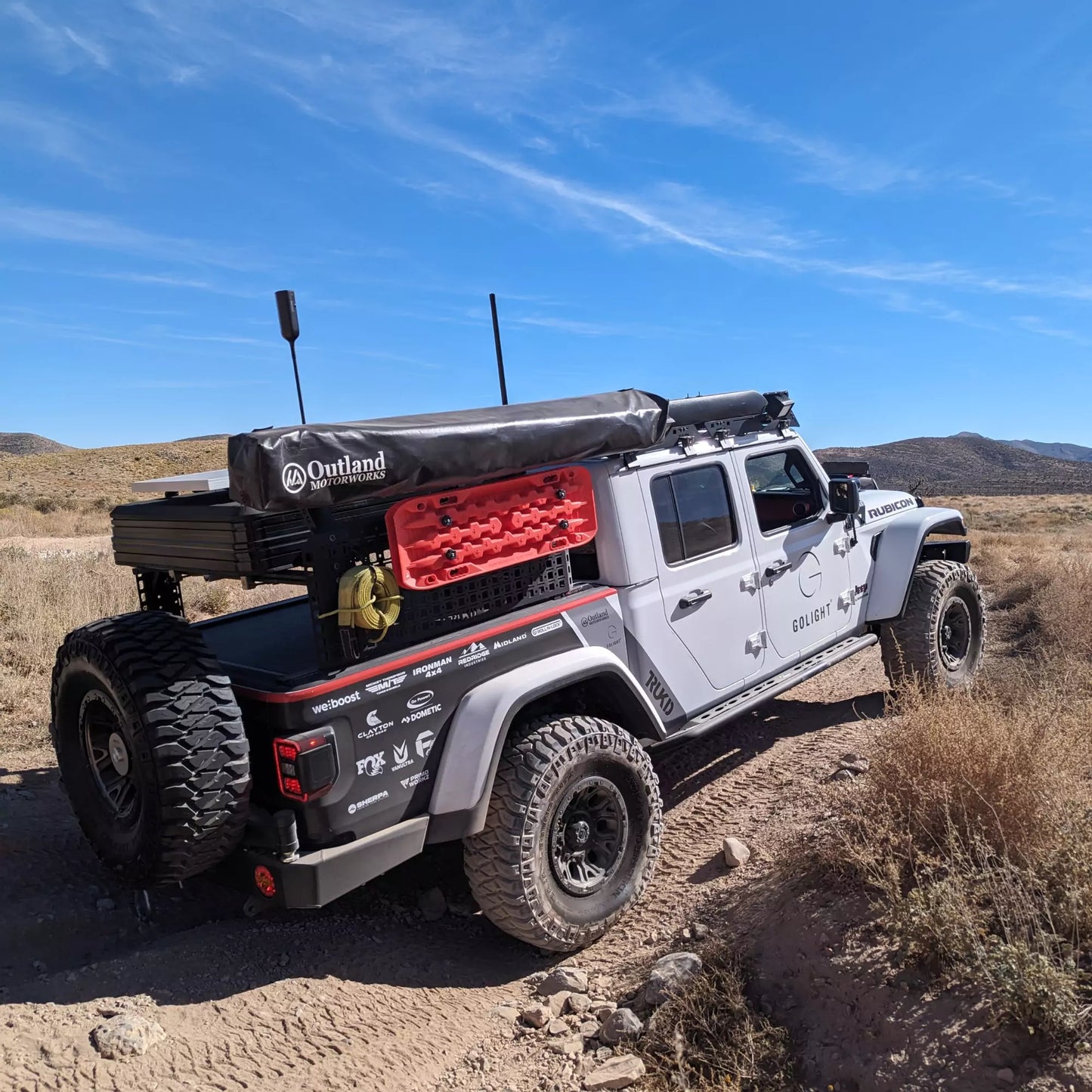 TRUKD T Series Overlander Bed Rack Configuration