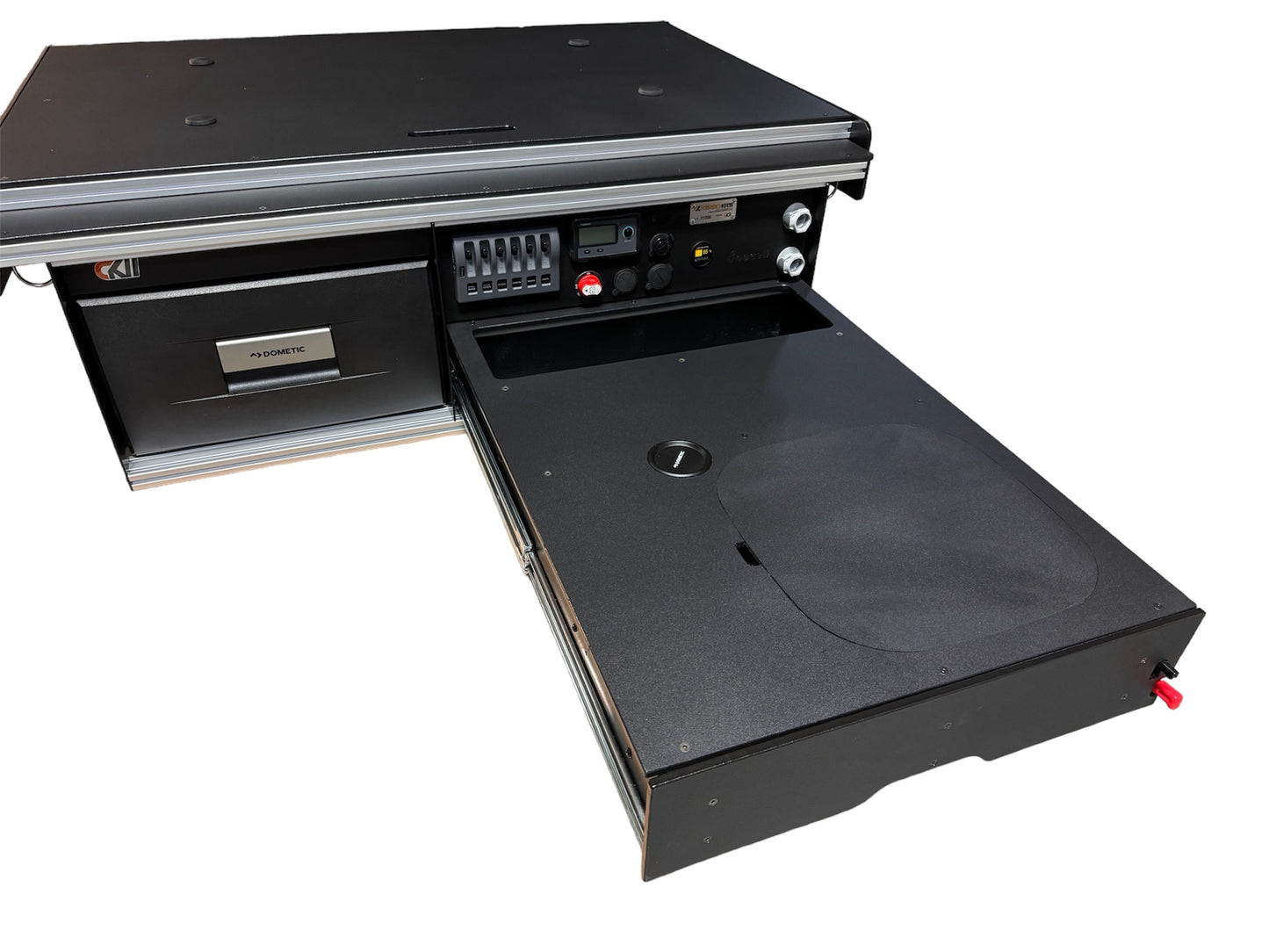 Overland Kitchen CargoKits CKII 5th Gen. 4Runner Sleeping Platform Perspective View