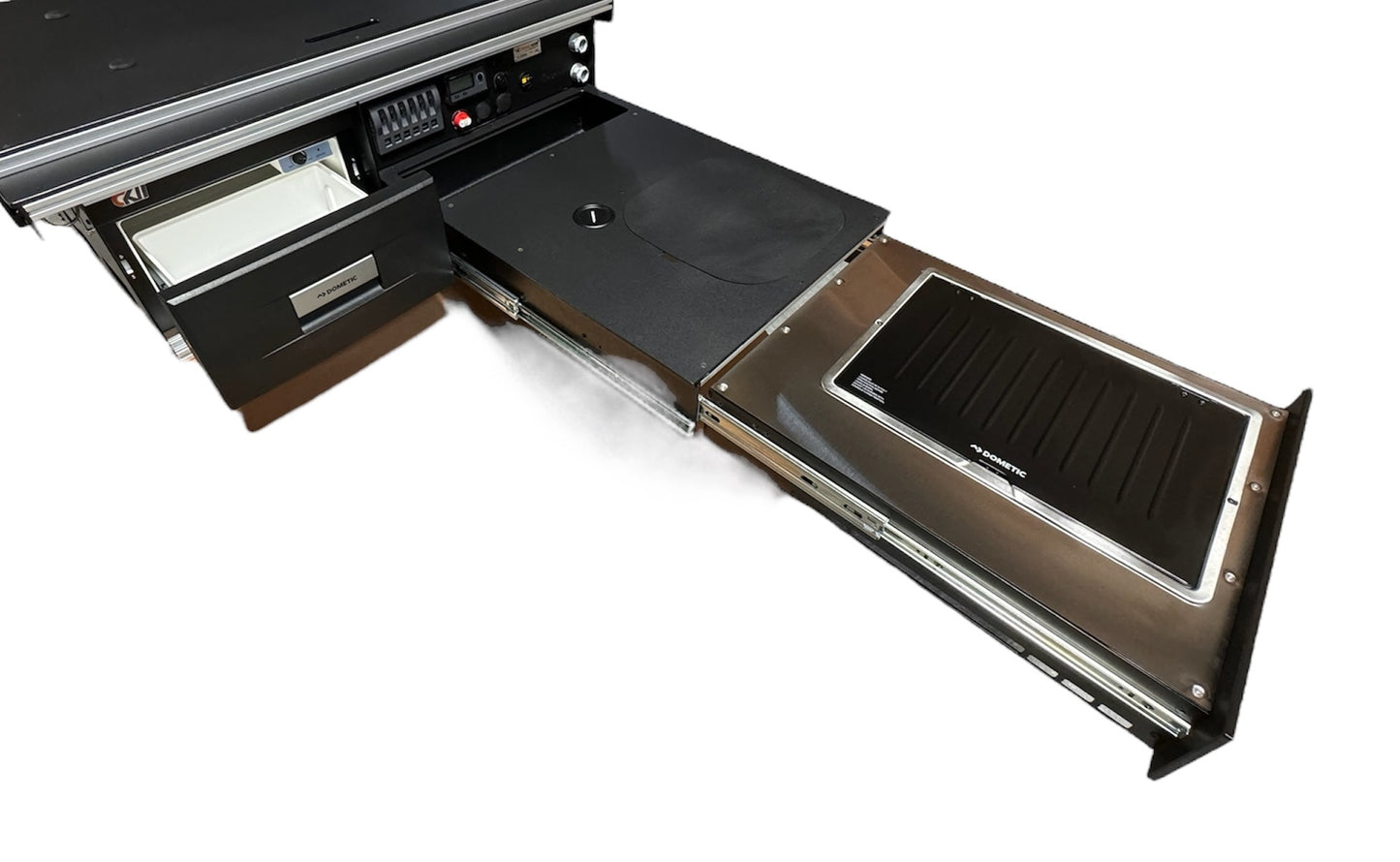 Overland Kitchen CargoKits CKII 5th Gen. 4Runner Sleeping Platform Perspective View